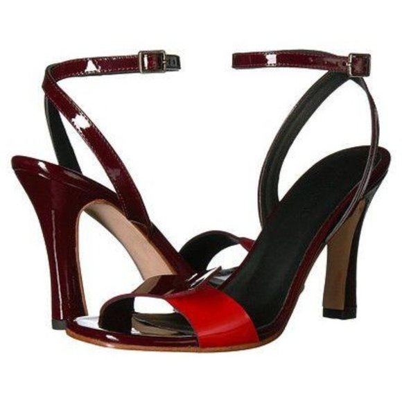 Rachel Comey Shoes - RACHEL COMEY Patent Leather Margin Strappy Sandals